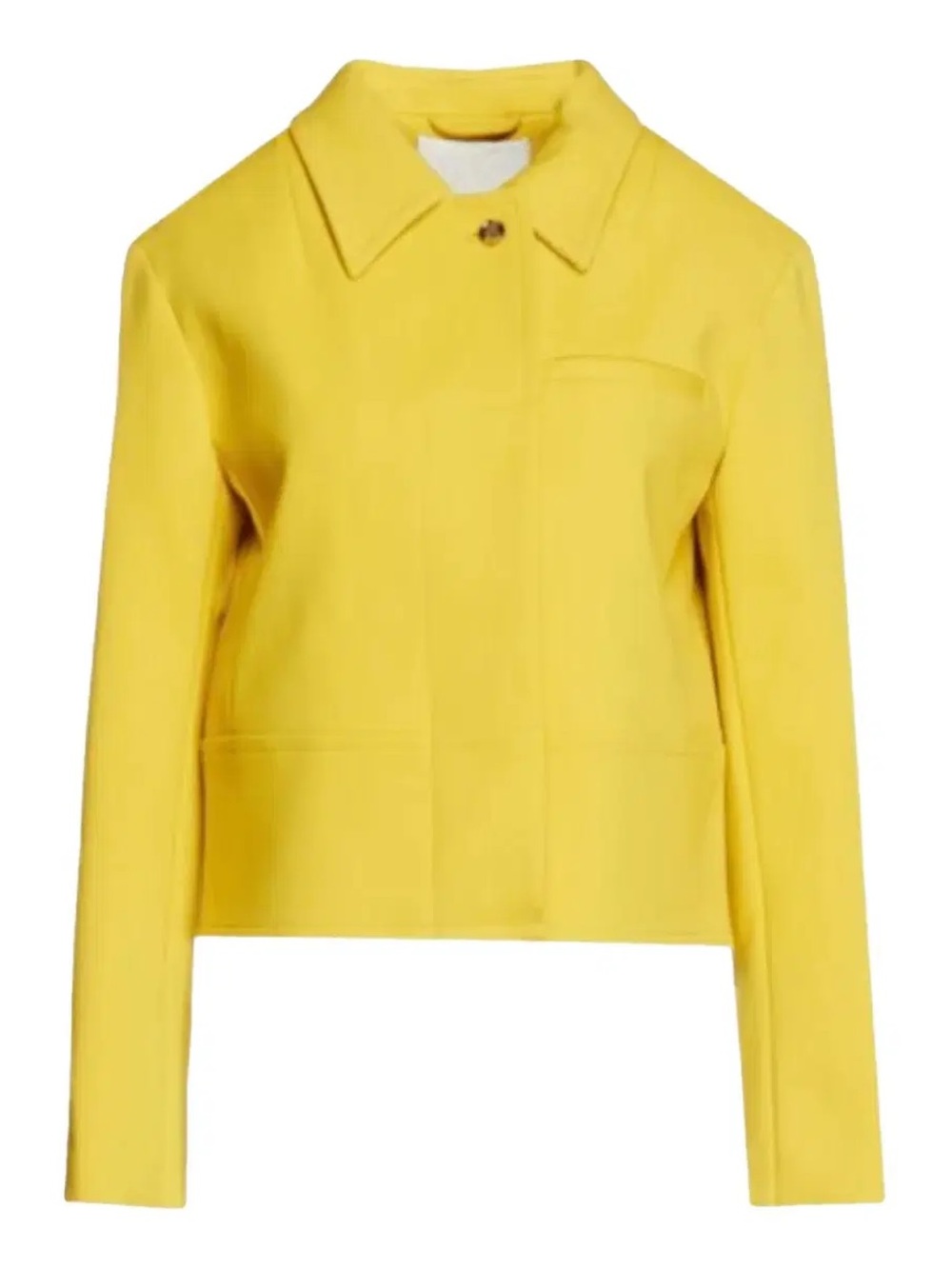 3.1 Phillip Lim Yellow Crepe Collared Blazer/Jacket